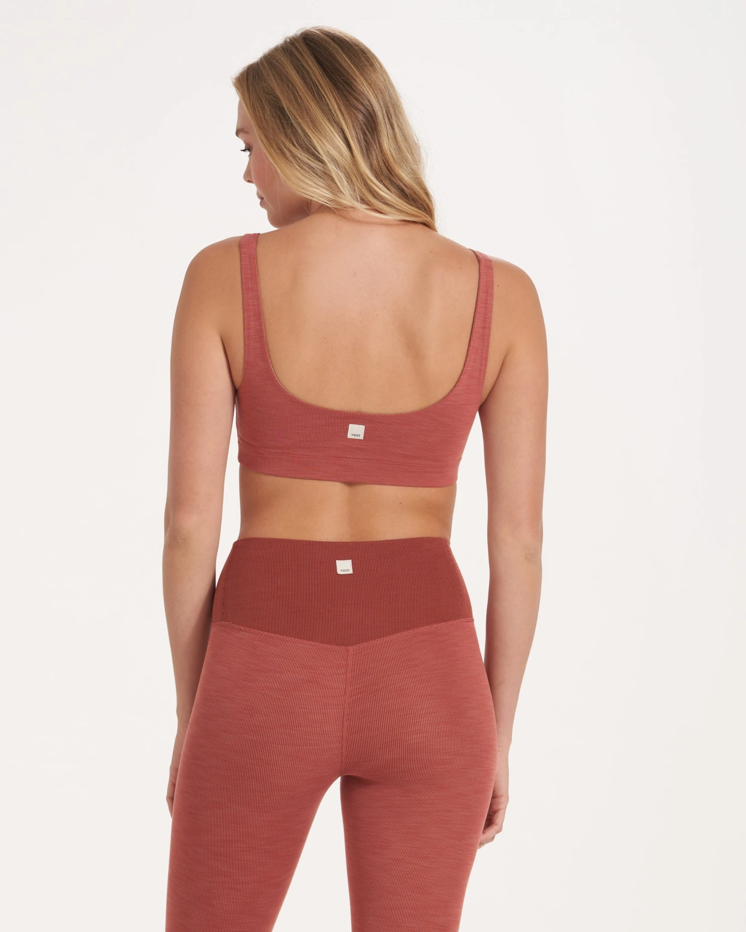 Lux Rib Daily Bra | Cinnamon Heather - Image 2