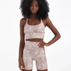 Long Line Elevation Bra | Dogwood Washed Flower