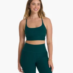 Long Line Elevation Bra | Jade Heather