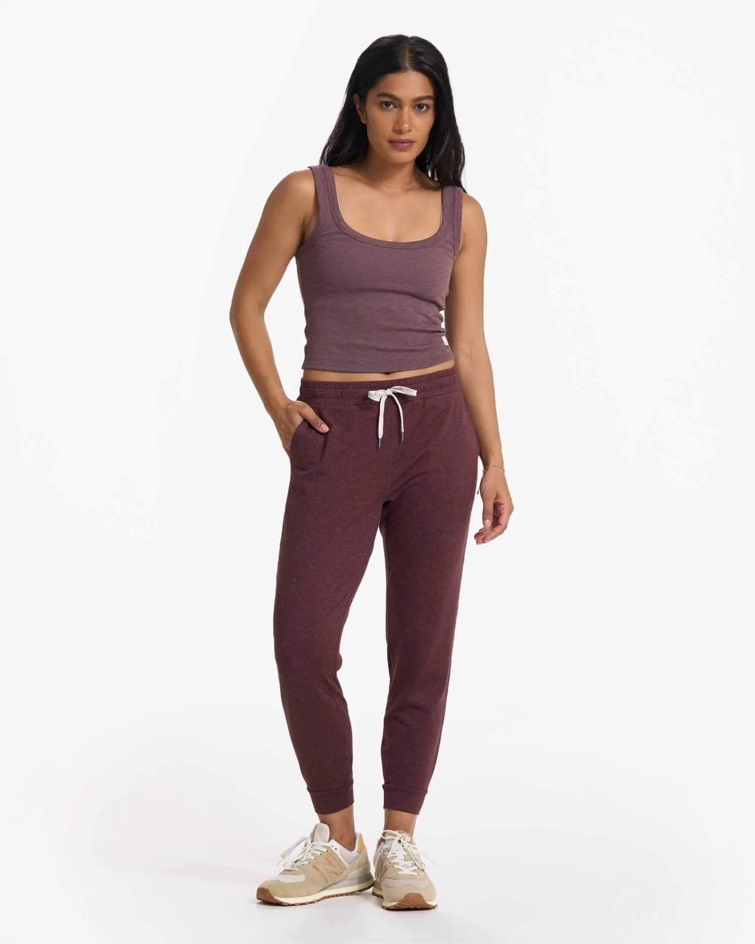 Sunrise Crop Tank | Chestnut - Image 5