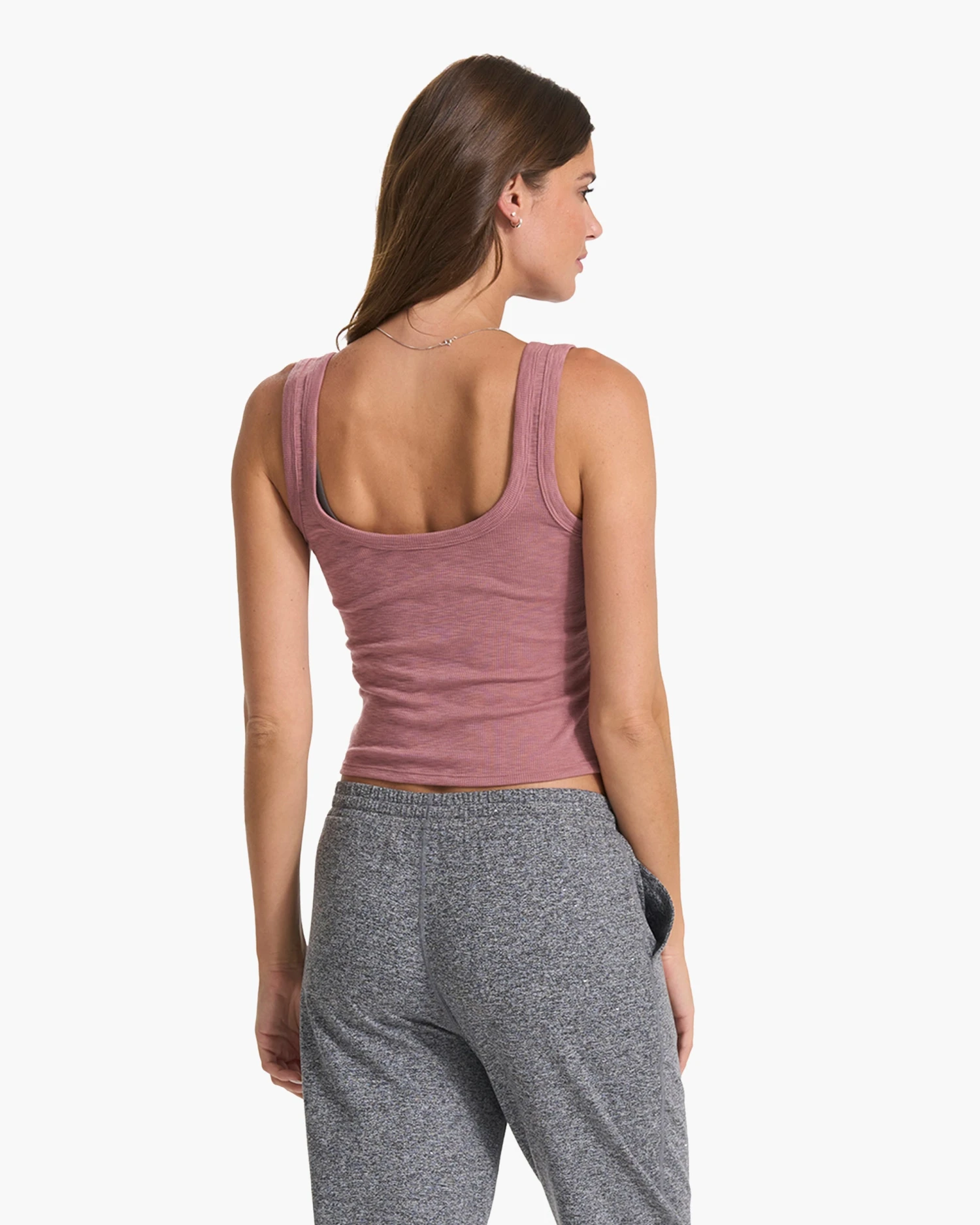 Sunrise Crop Tank | Marsala - Image 4