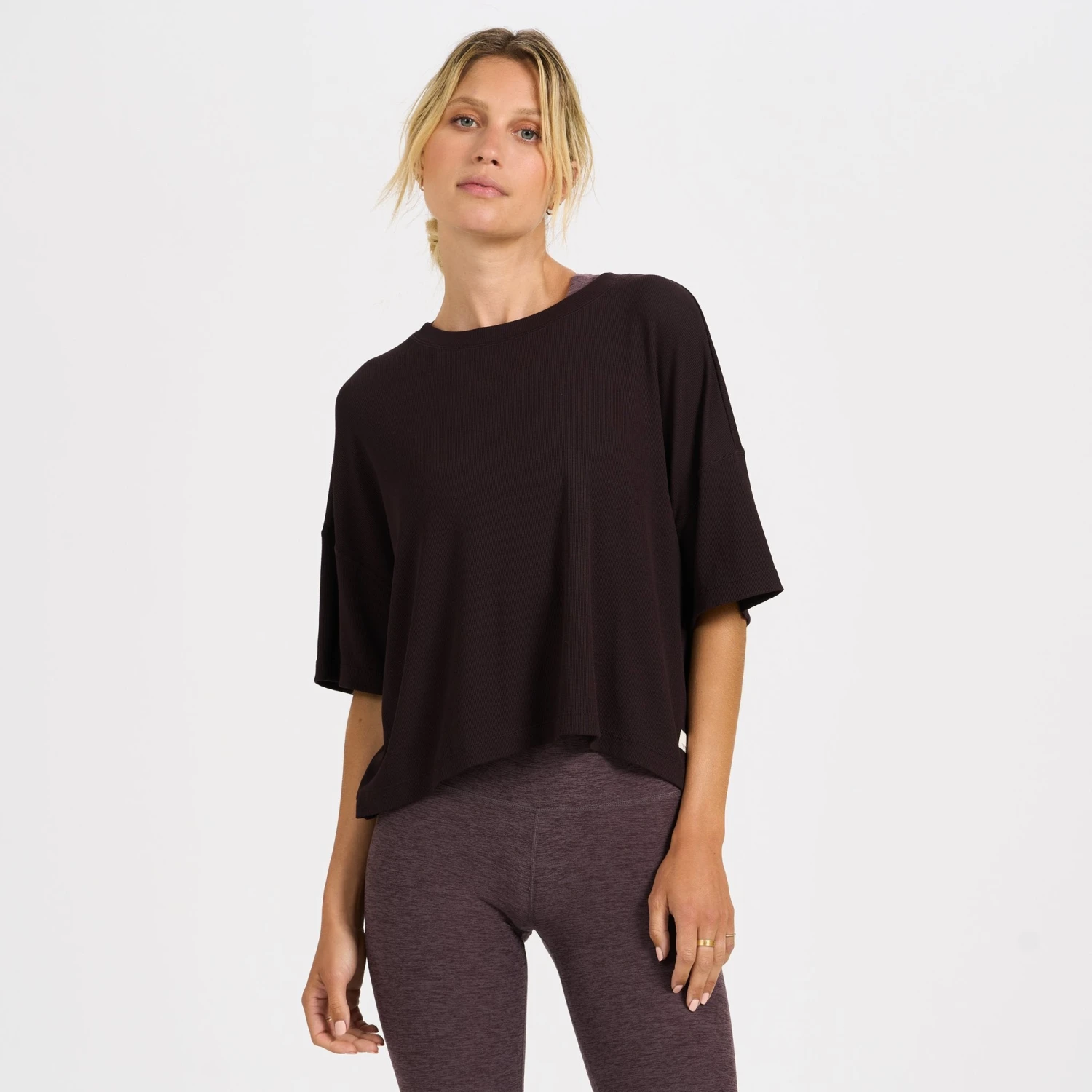 Cove Tee | Dark Cherry - Image 2