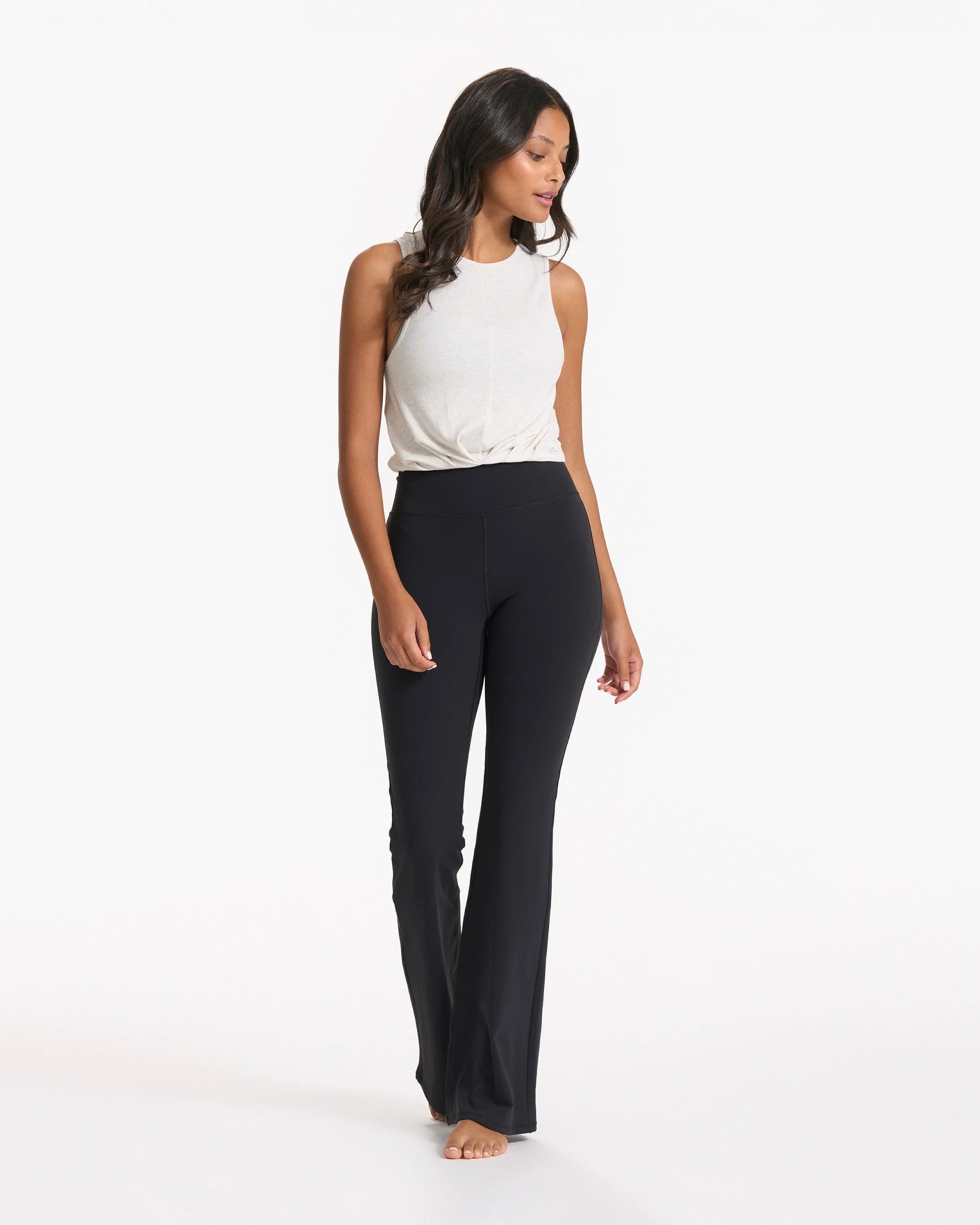 Cove High Neck Tank | White Heather - Image 5