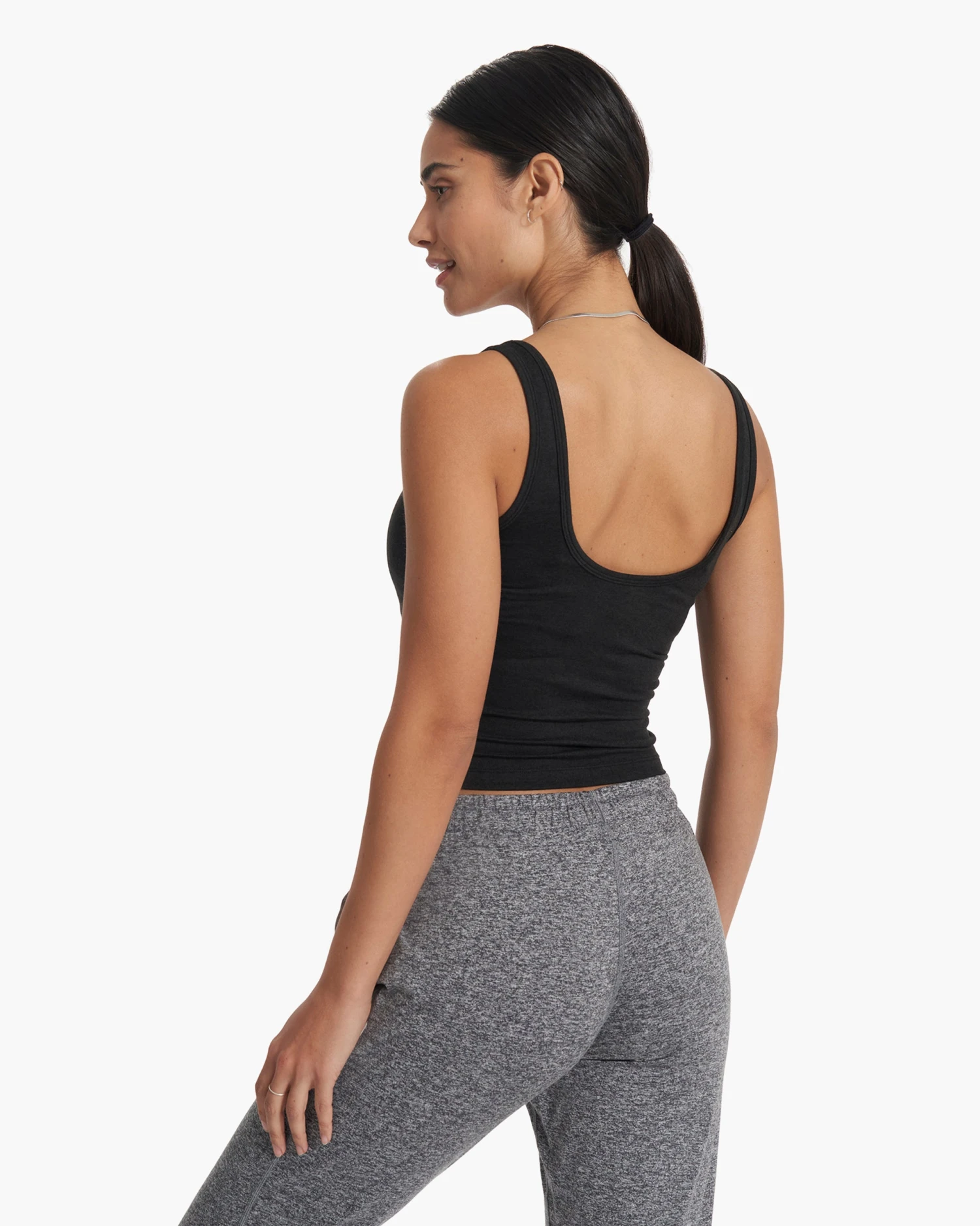 Halo Essential Tank | Black Heather - Image 3