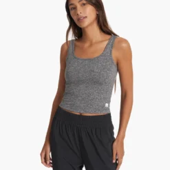 Halo Essential Tank | Heather Grey