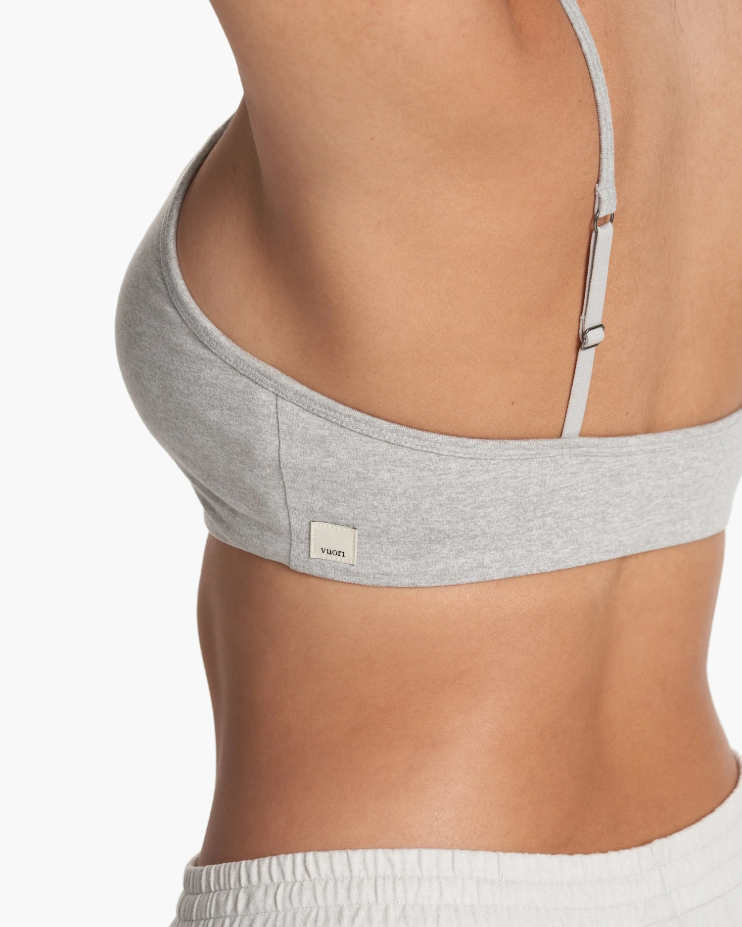 Halo Essential Bra | Pale Grey Heather - Image 3