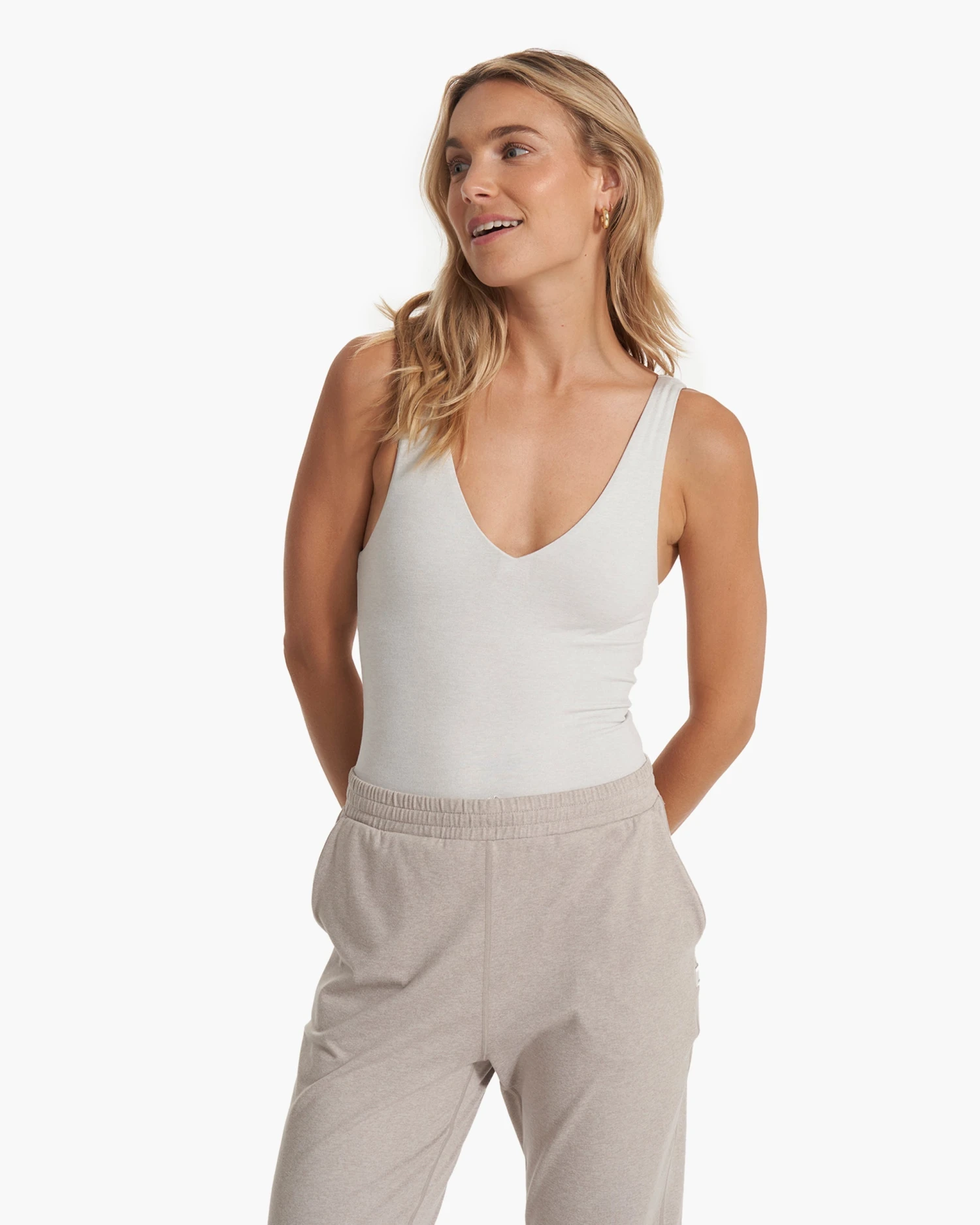 Halo Bodysuit | Salt Heather