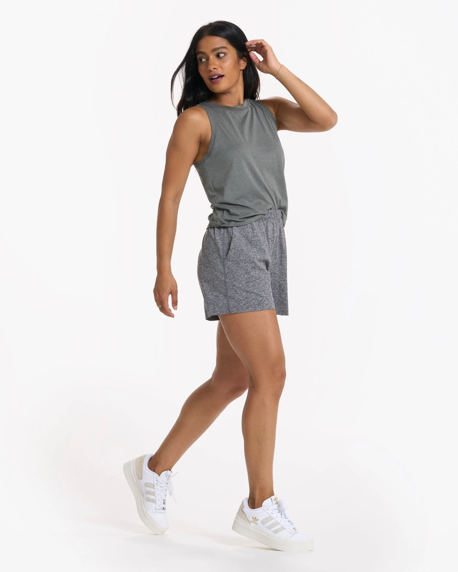 Energy Top | Dark Dusty Pine Heather - Image 6