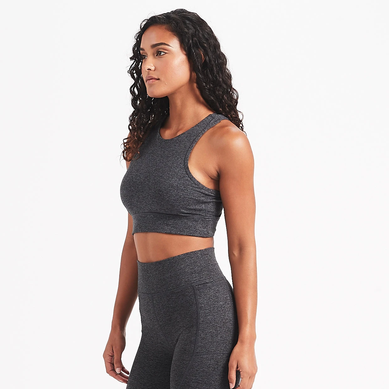 Elevation Bra | Charcoal Heather - Image 2