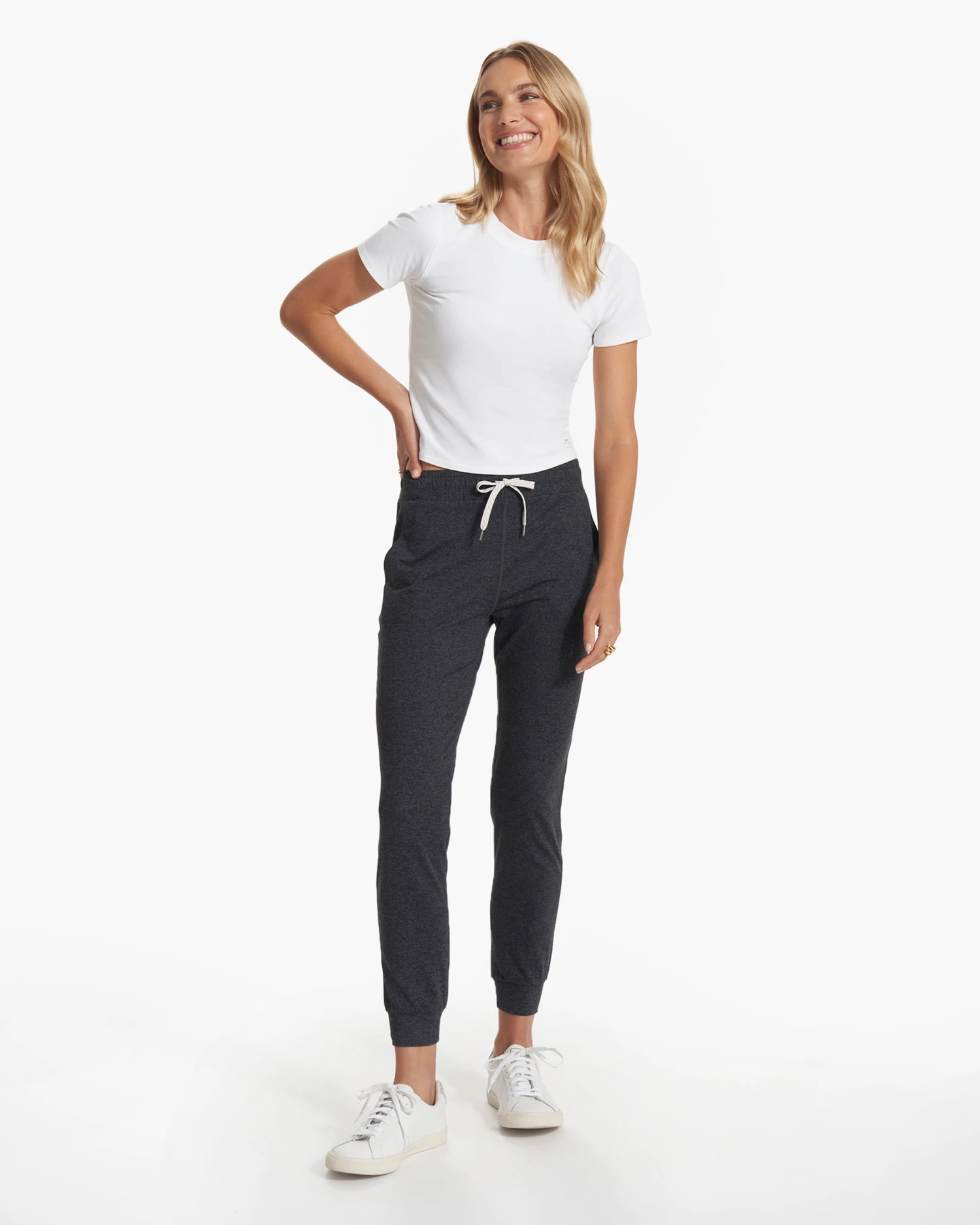 Pose Fitted Tee | White - Image 5