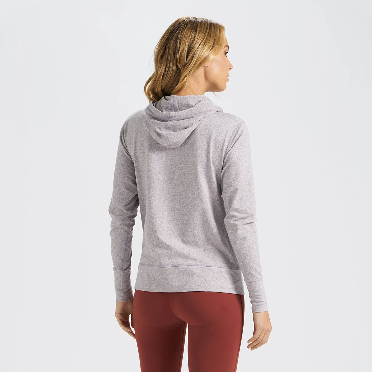 Halo Performance Hoodie | Clay Heather - Image 3