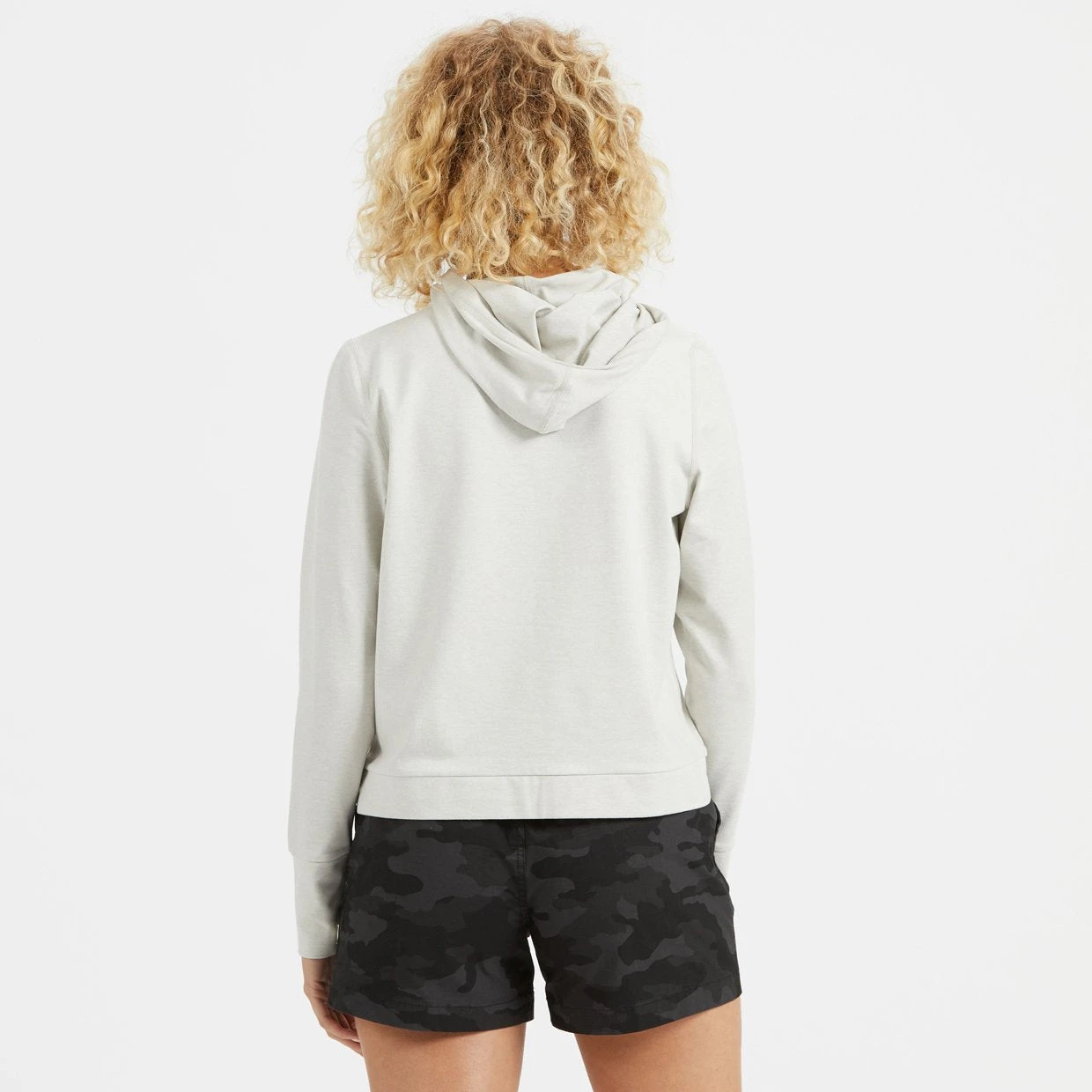 Halo Essential Hoodie | Dove Grey Heather - Image 3