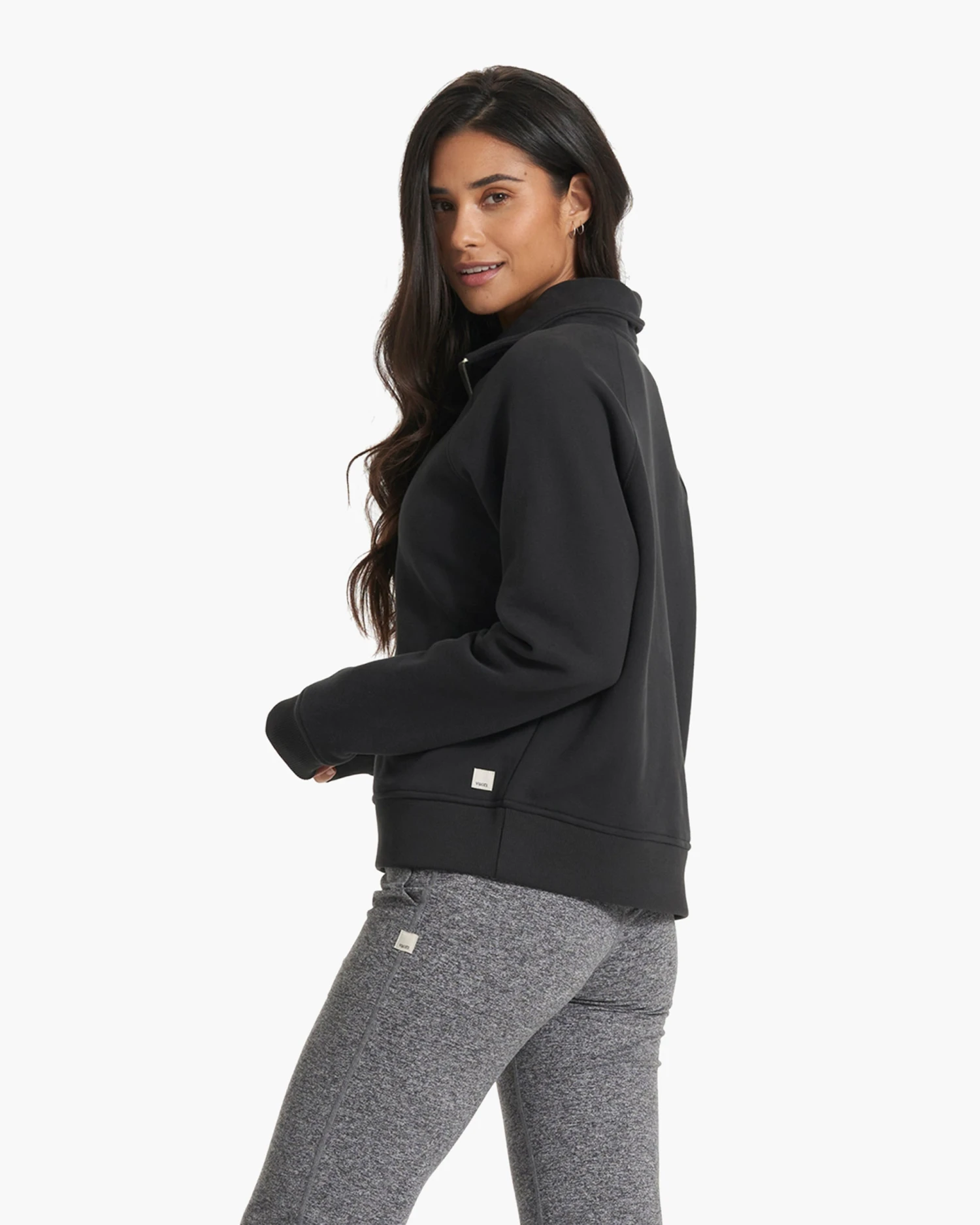 Restore Half Zip | Washed Black - Image 3