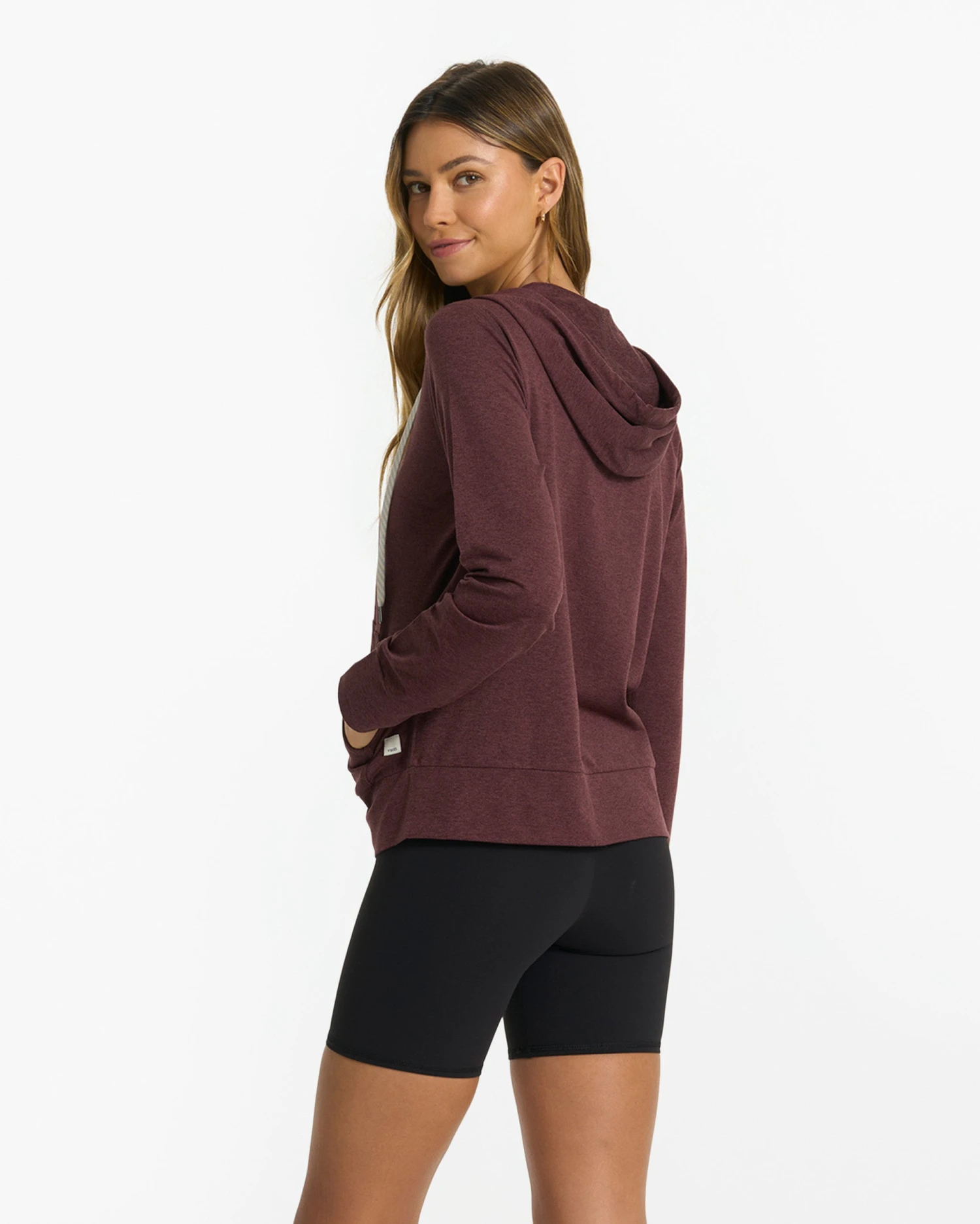 Halo Performance Hoodie 2.0 | Ruby Heather - Image 3