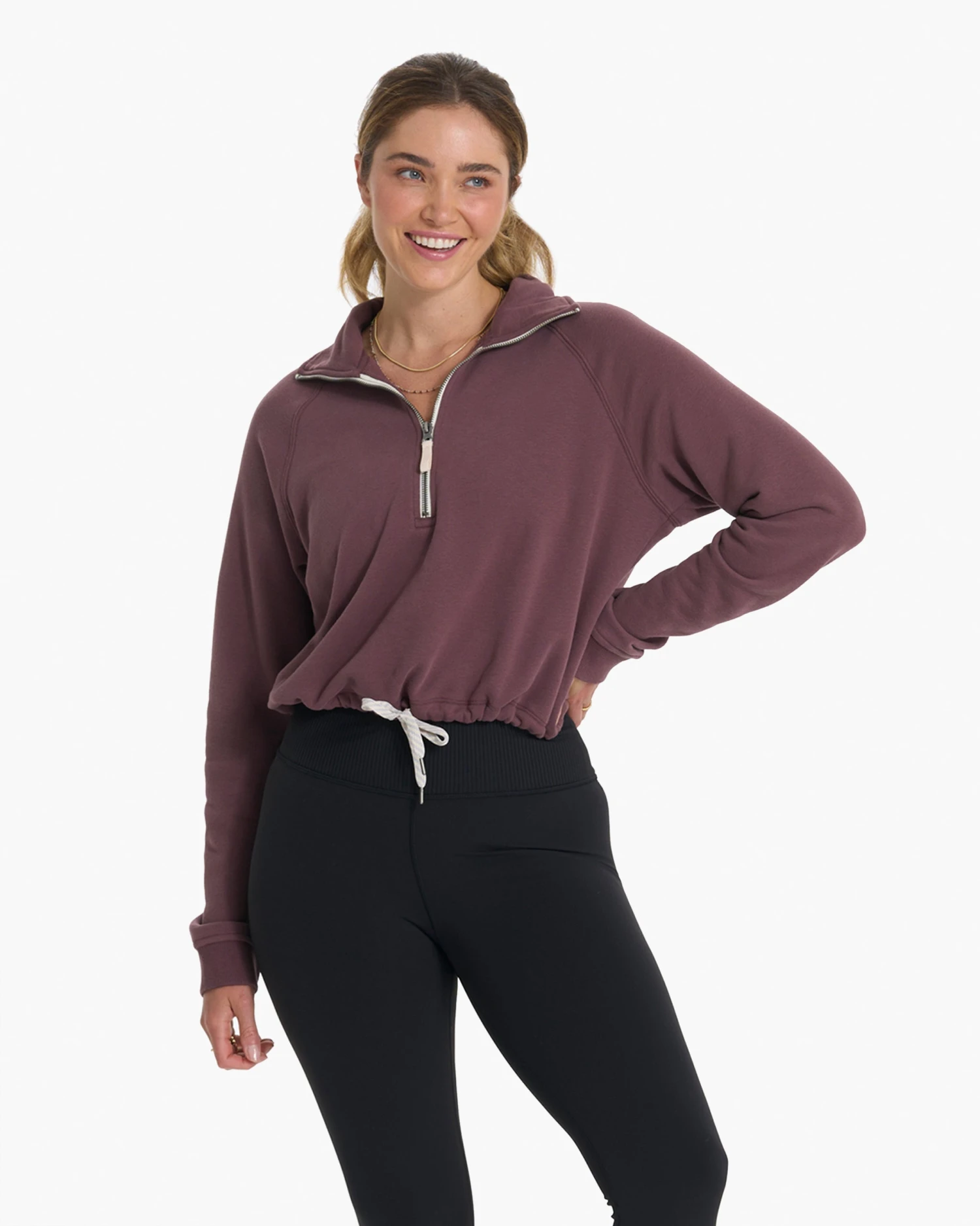 Sedona Half Zip | Chestnut