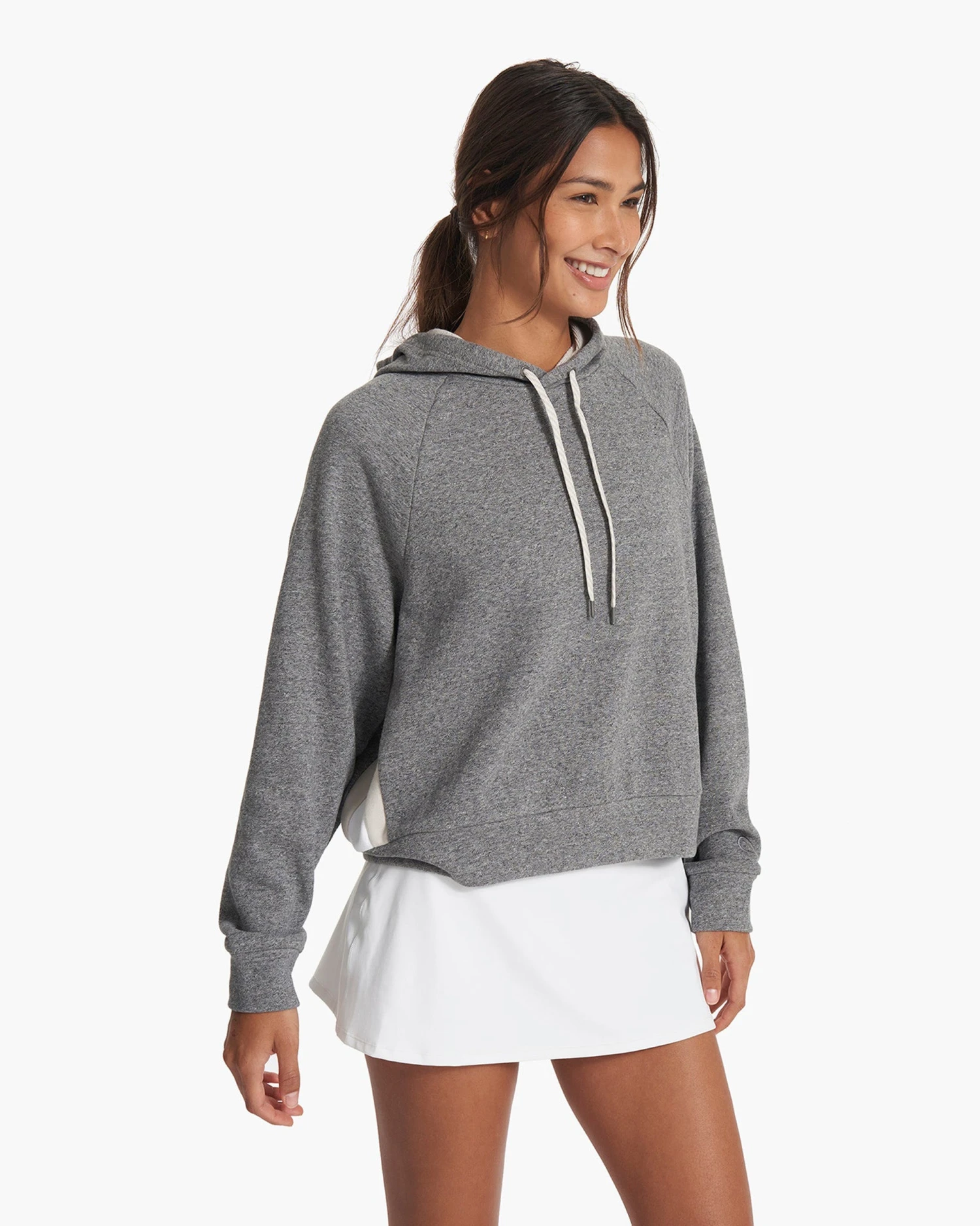Colorblock Hoodie | Heather Grey - Image 2