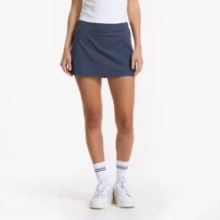 Halo Performance Skirt | Azure Heather