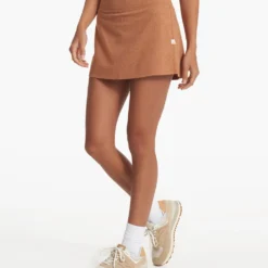 Halo Performance Skirt | Palo Santo Heather