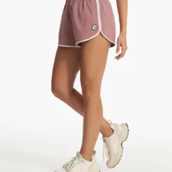 Cardiff Short | Marsala Color Block