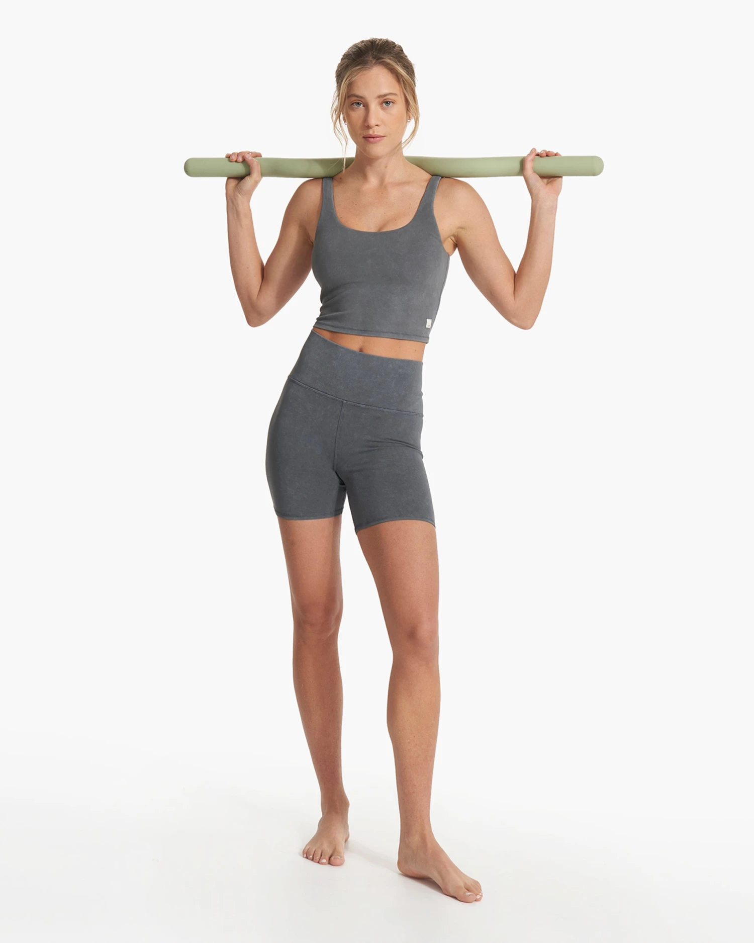 Washed Studio Short | Washed Charcoal - Image 4