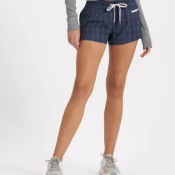 Clementine Short | Ink Shibori Grid