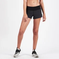 Omni Performance Short | Black Micro Dot