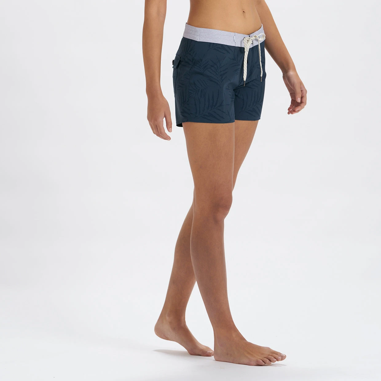 Sea Bound Boardshort | Indigo Floating Palm - Image 2