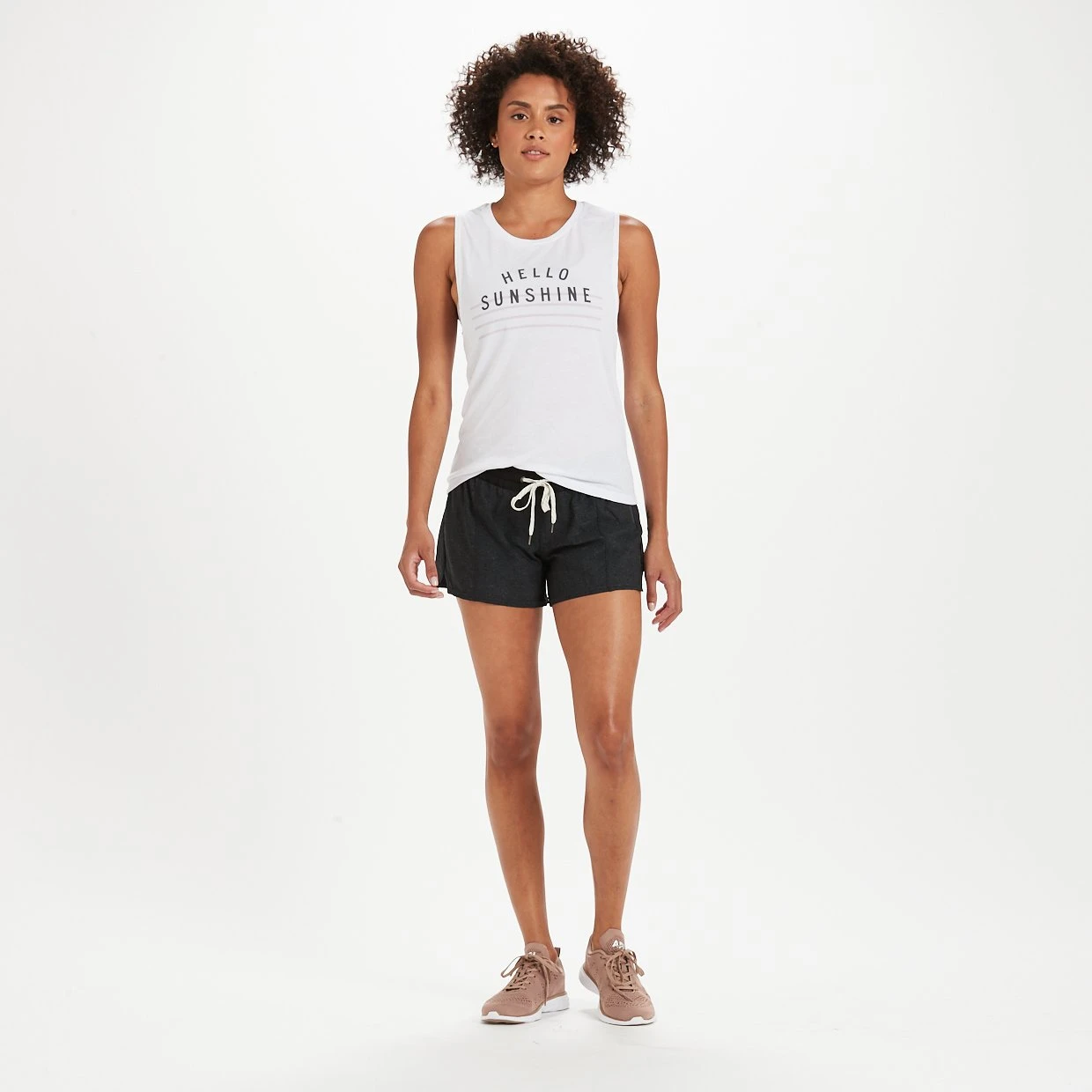 Clementine Short 4" | Charcoal Twill Texture - Image 4