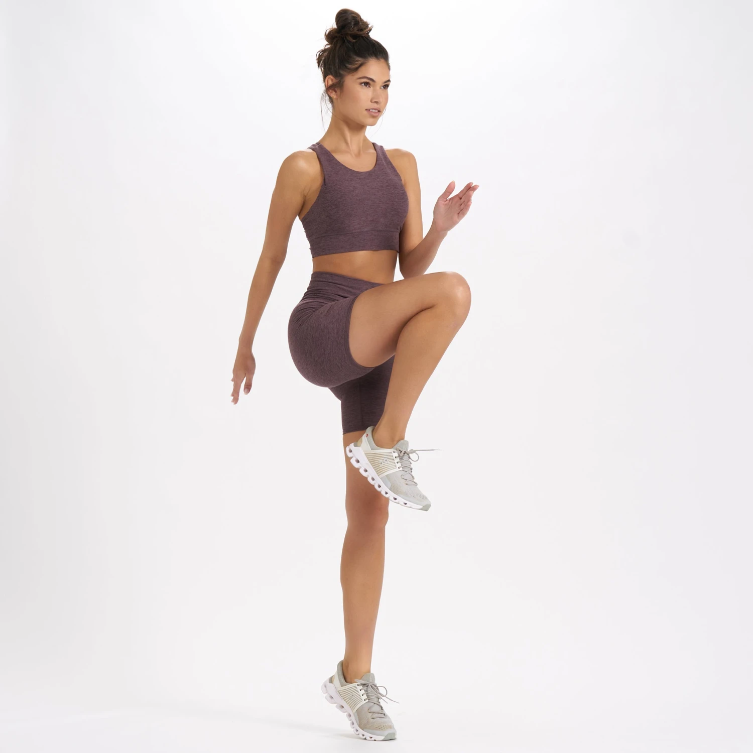 Clean Elevation Shorty | Smoked Plum Heather - Image 5