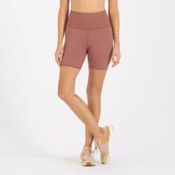 Rib Studio Short | Terracotta