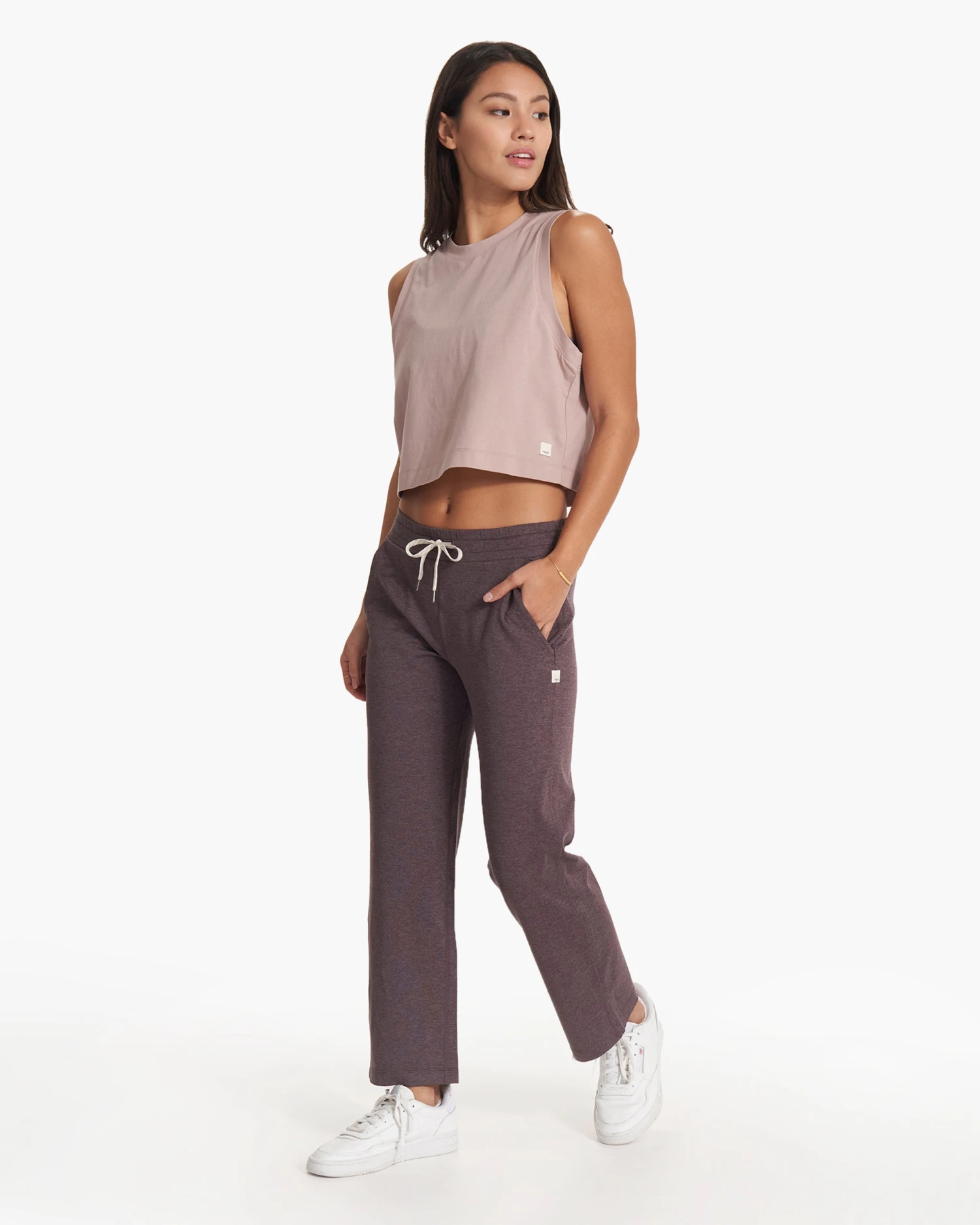 Halo Straight Leg | Smoked Plum Heather - Image 6