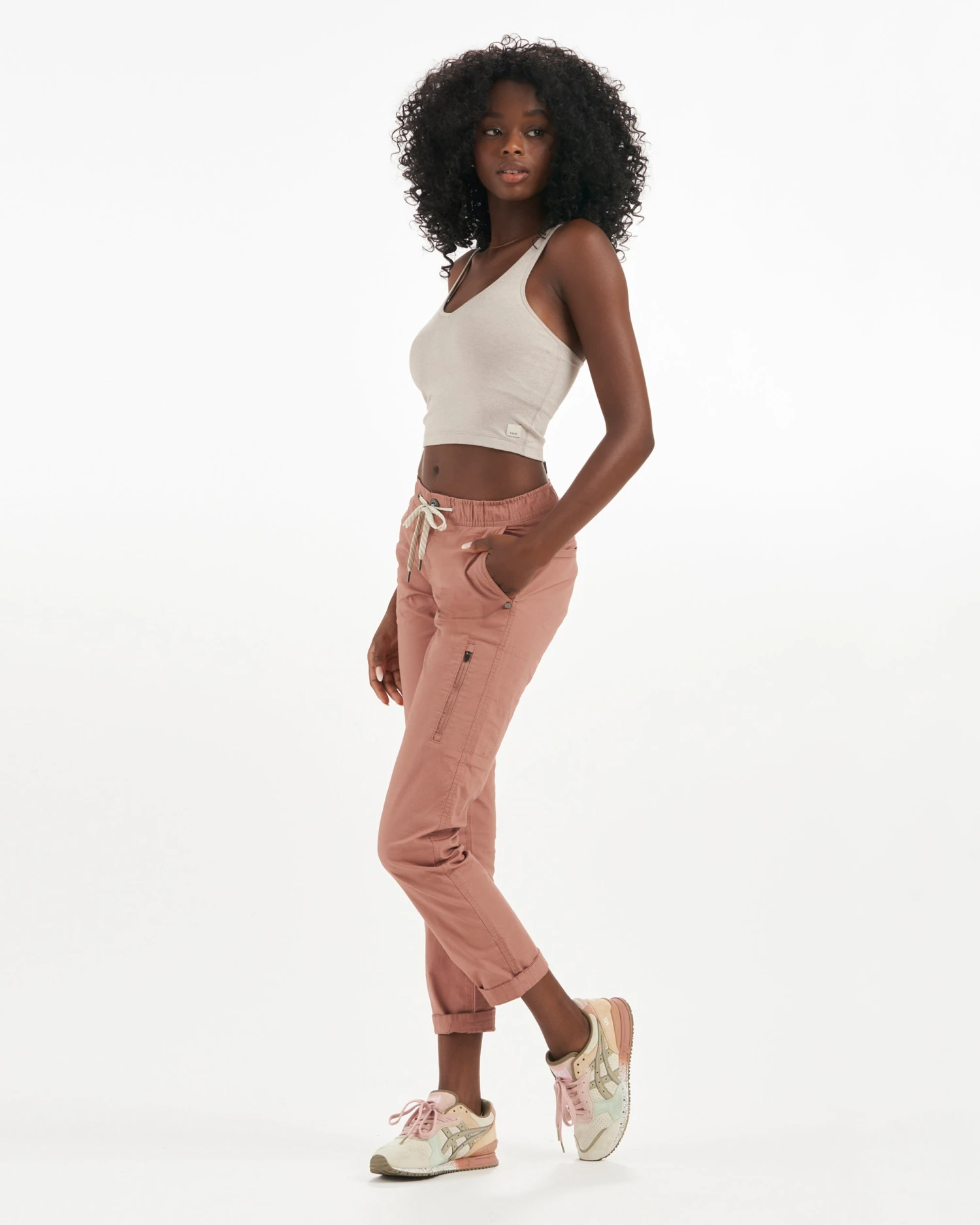 Womens Ripstop Pant | Light Terracotta - Image 4
