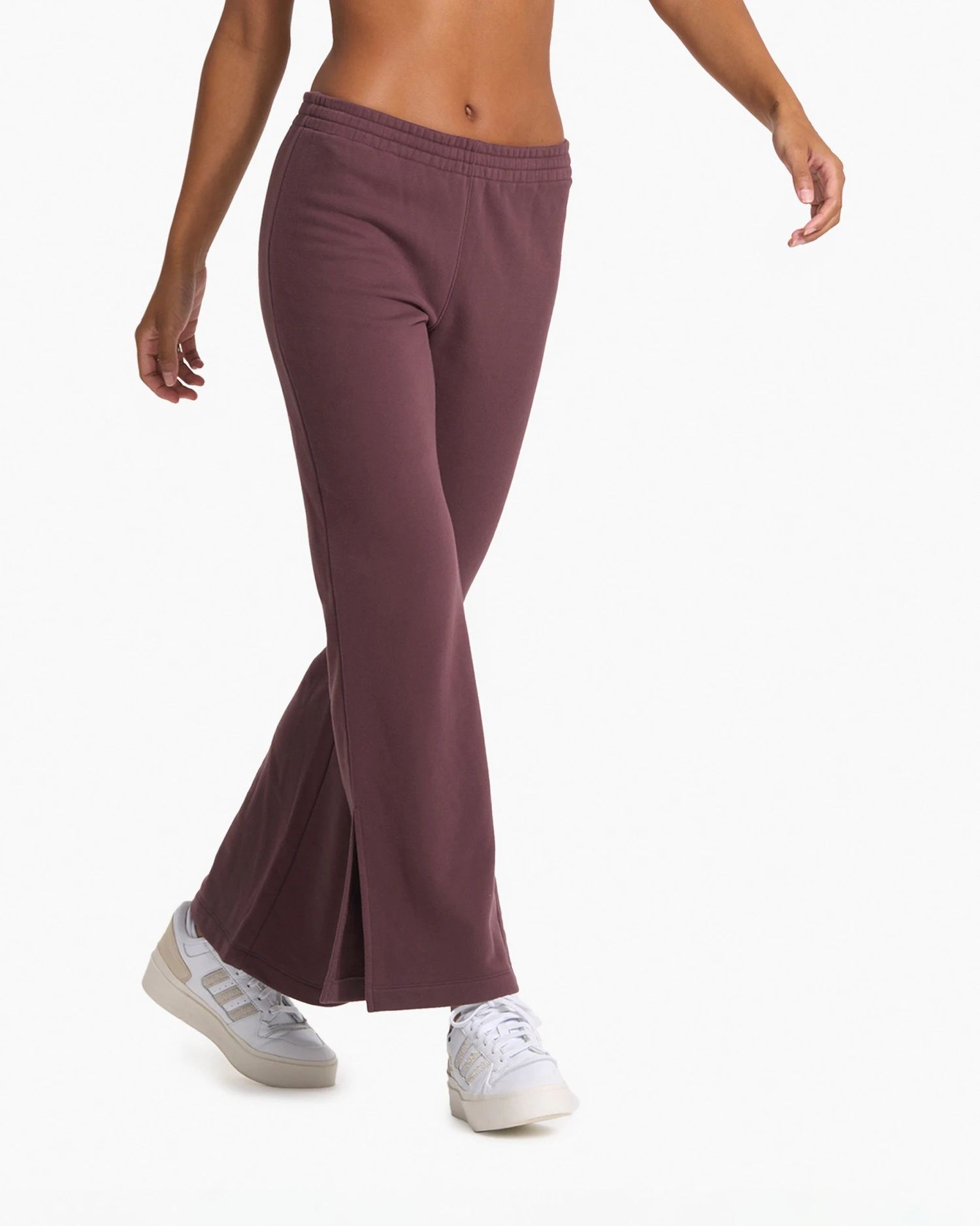 Sedona Wideleg Sweatpant | Chestnut - Image 3