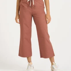 Womens Ripstop Wideleg | Copper