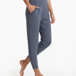Lux At Ease Pant | Azure Heather