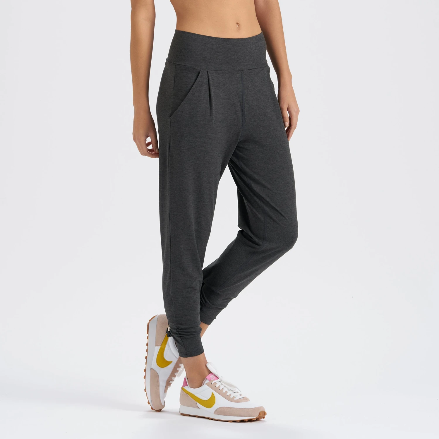 Lux At Ease Pant | Charcoal Heather - Image 2