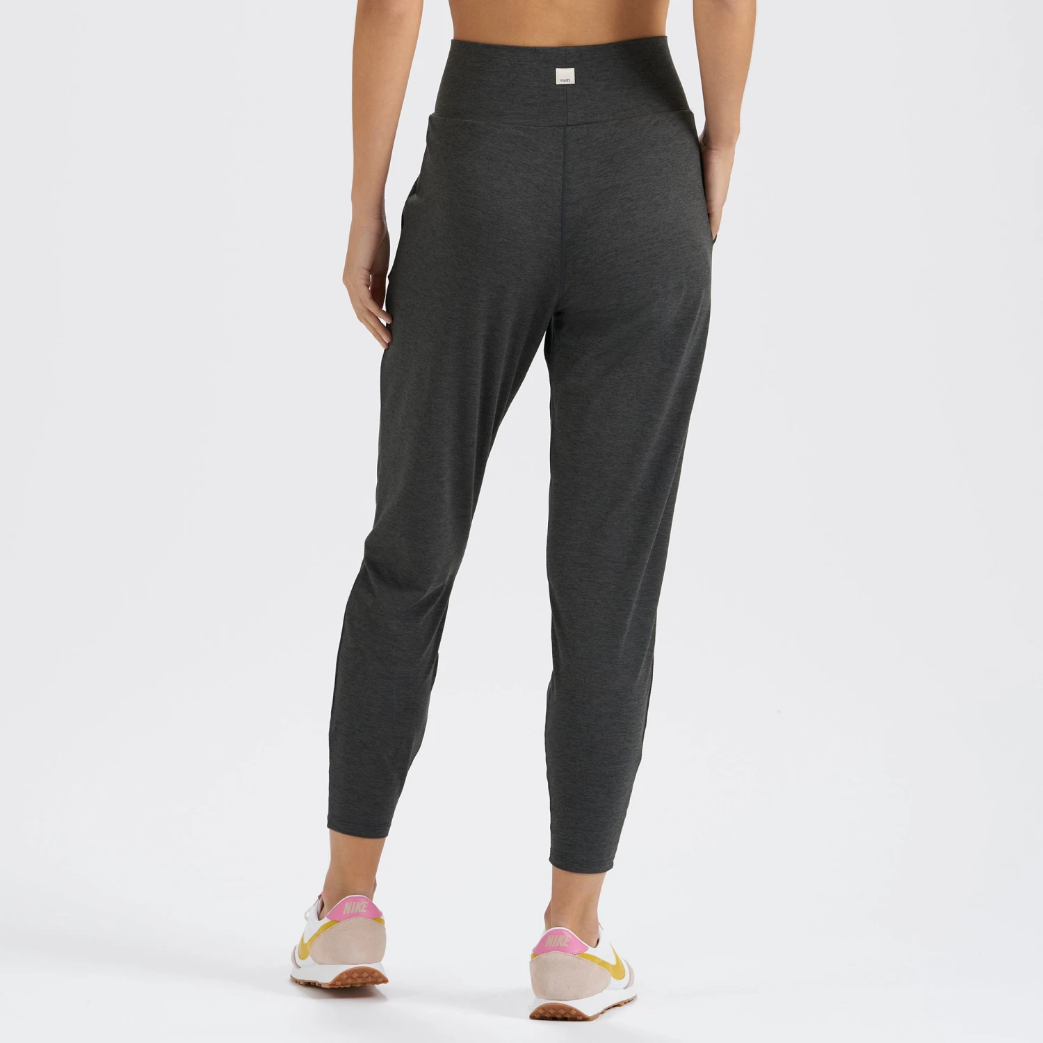 Lux At Ease Pant | Charcoal Heather - Image 3