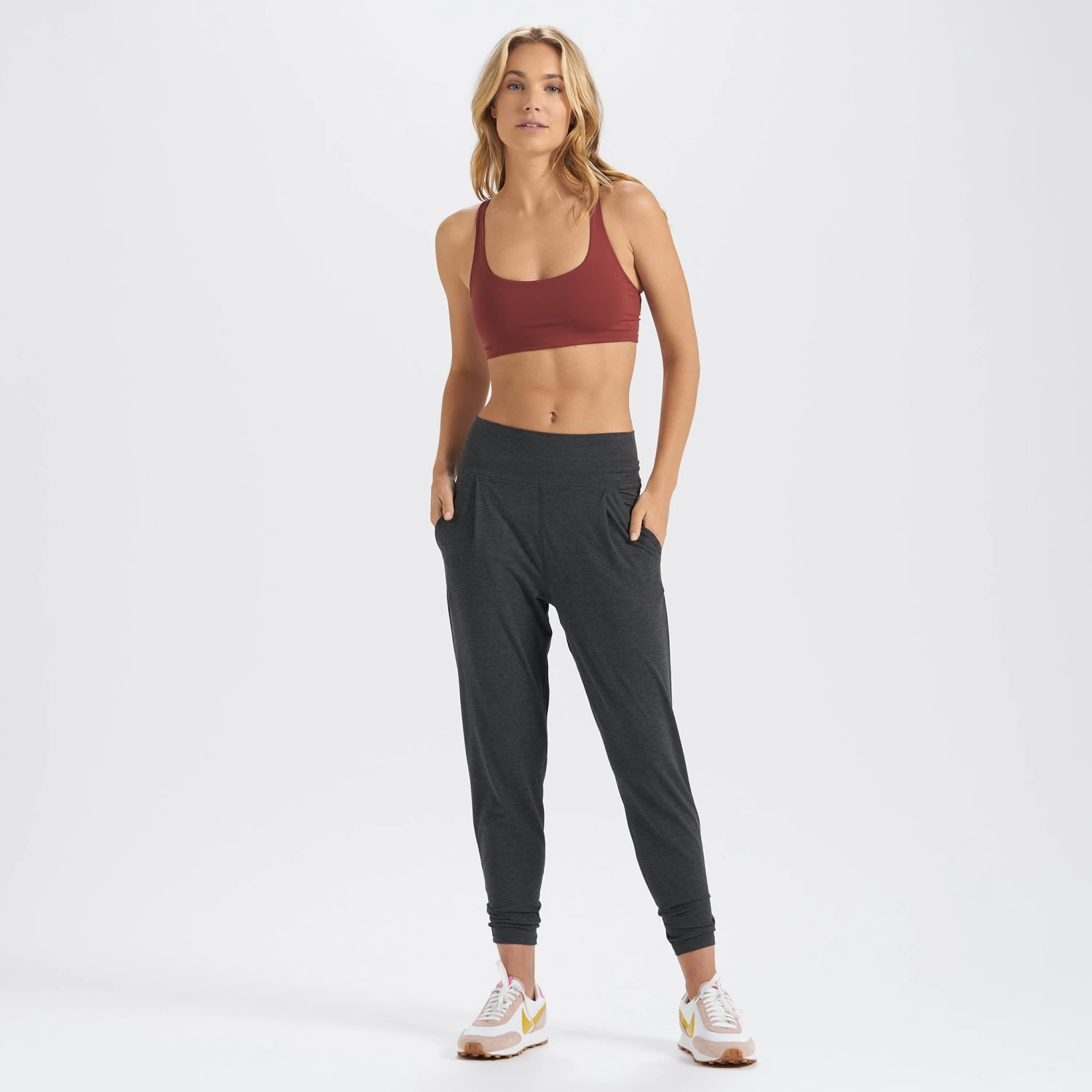 Lux At Ease Pant | Charcoal Heather - Image 4
