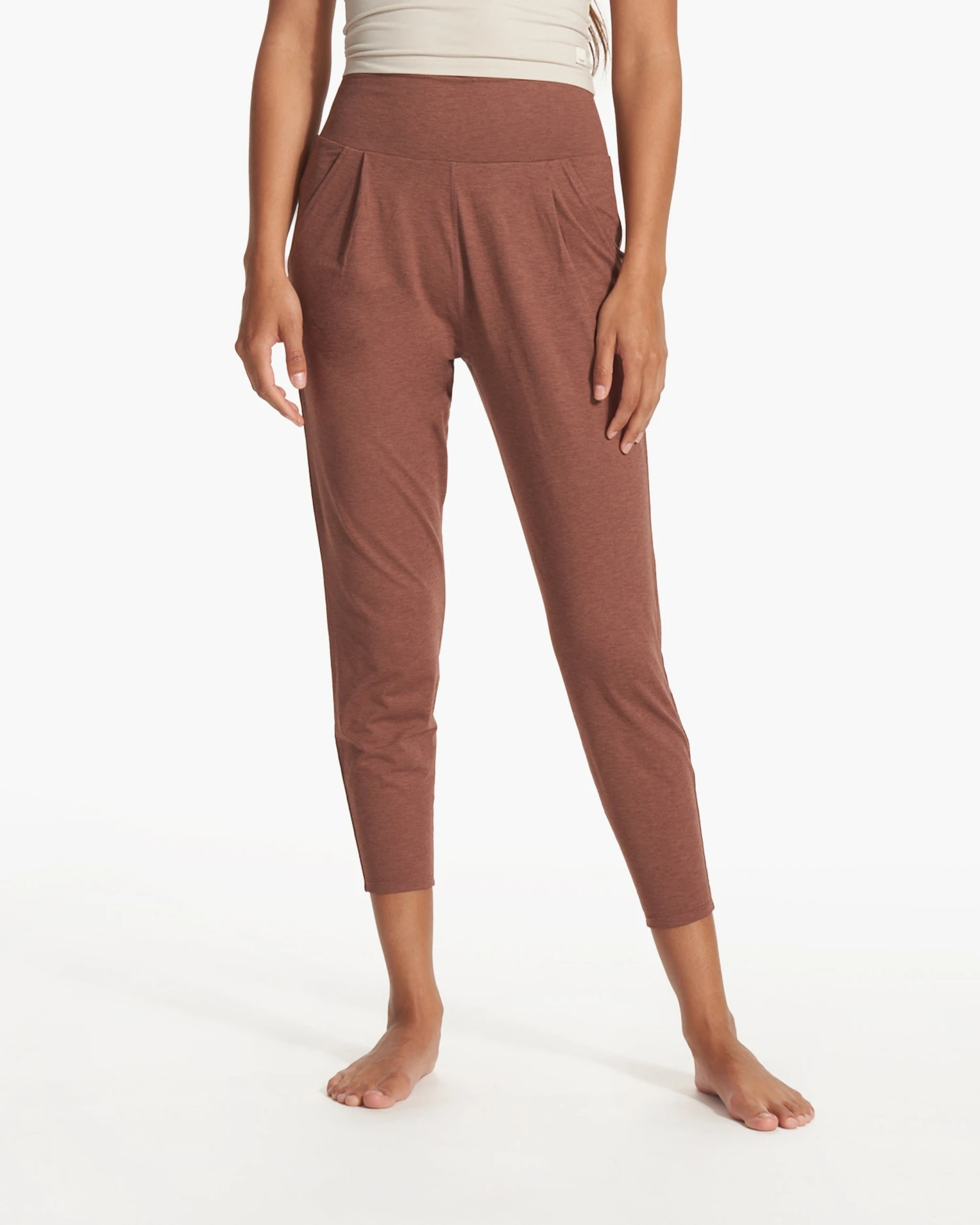 Lux At Ease Pant | Hazelnut Heather