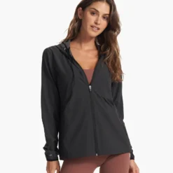 Womens Outdoor Trainer Shell | Black Heather