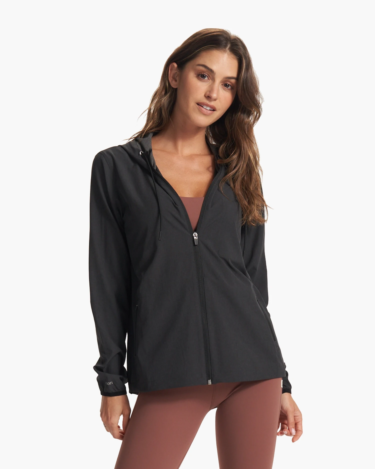 Womens Outdoor Trainer Shell | Black Heather