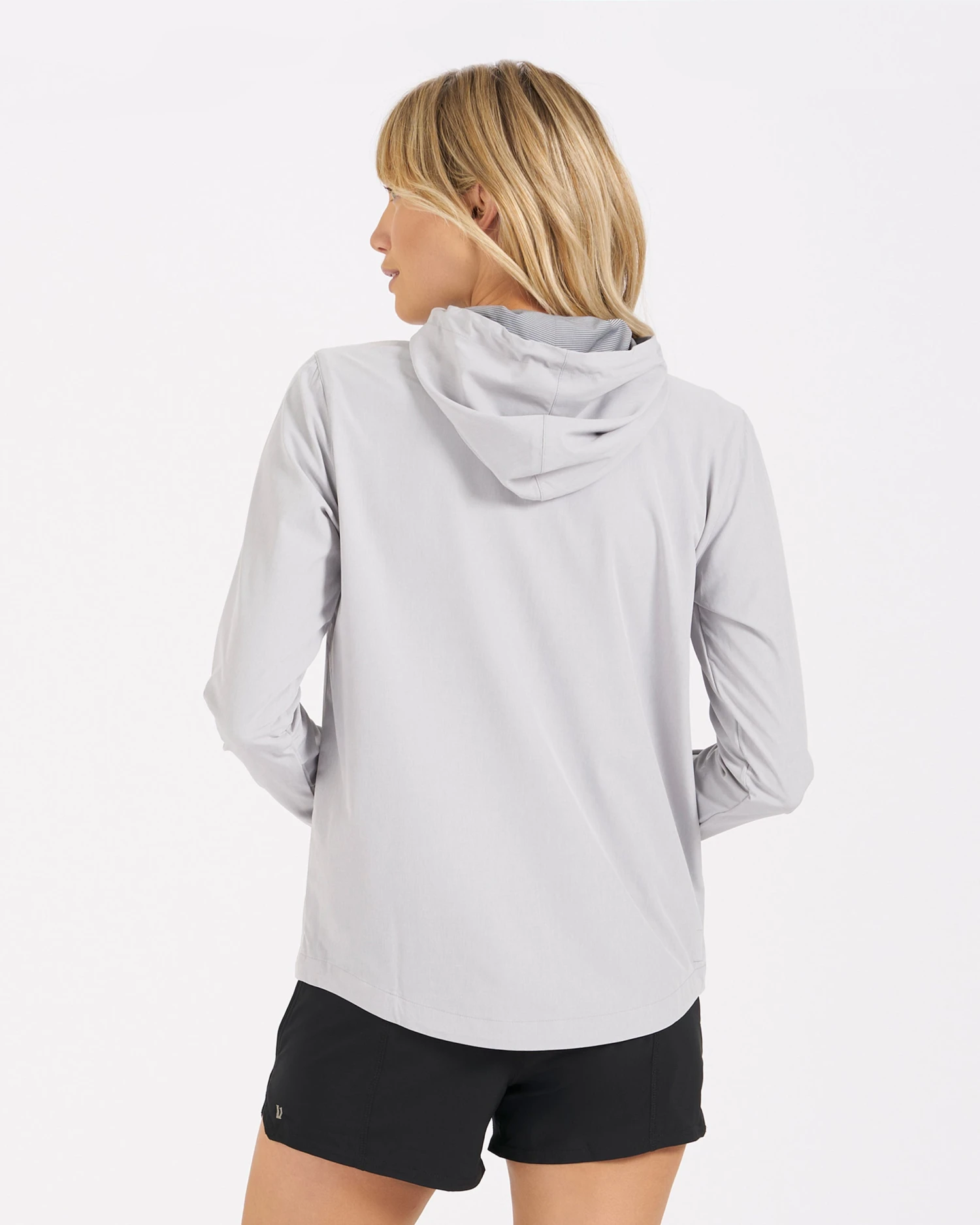 Womens Outdoor Trainer Shell | Platinum Linen Texture - Image 3