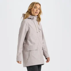 Womens Palisades Rain Jacket | Putty