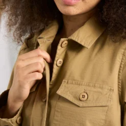 Womens Ripstop Jacket | Wheat