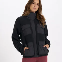 Utility Sherpa Jacket | Black