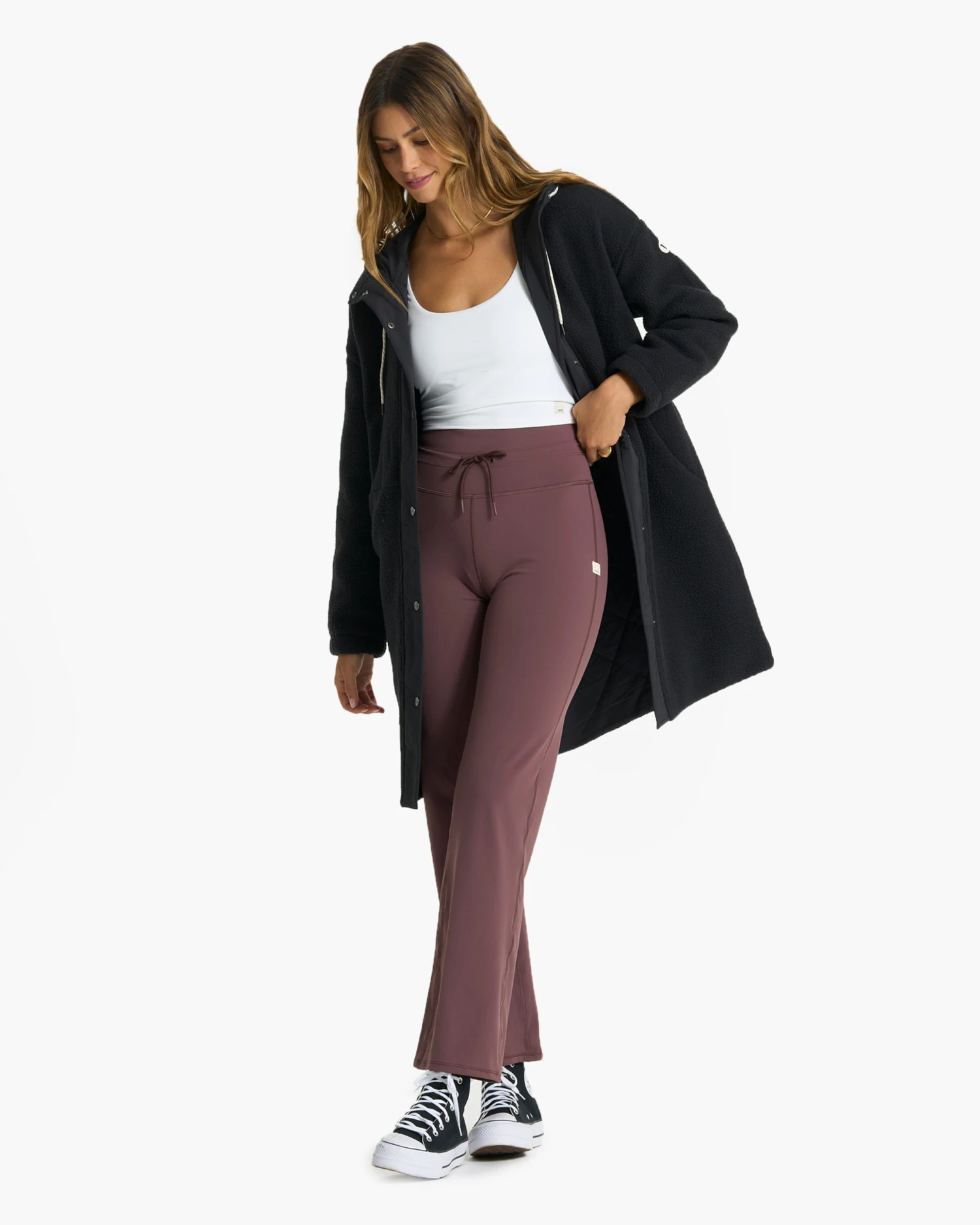 Sherpa Hooded Trench | Black - Image 5